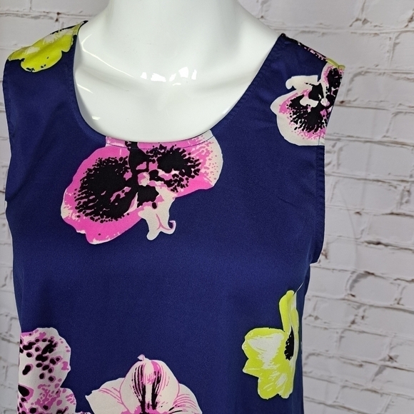 J.CREW Floral Tie back Blouse - Picture 3 of 10